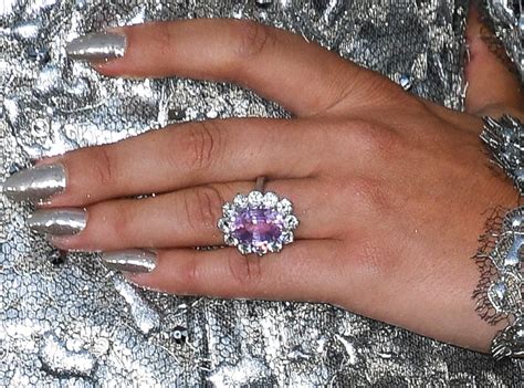 Lady Gaga engagement ring photos